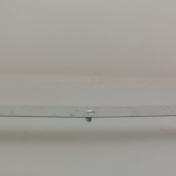 "Centralizador de pavio em alumínio modelo Vulcão para velas artesanais"