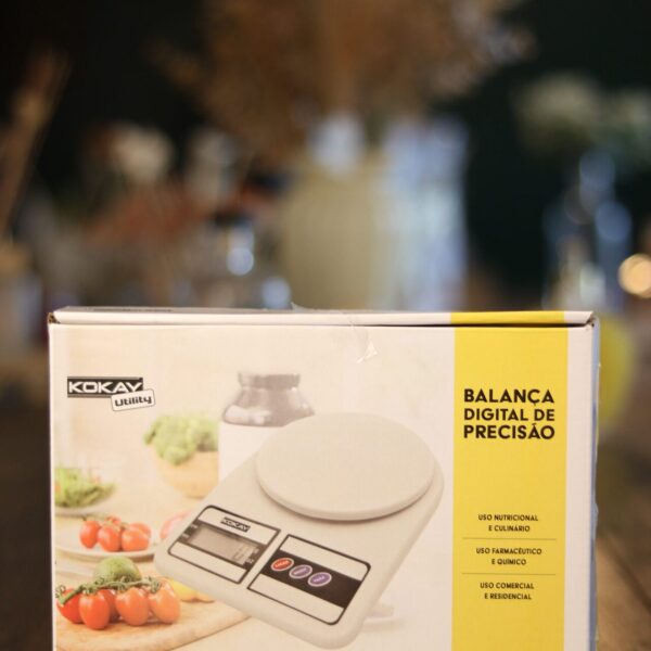 "Balança digital capacidade de 1g a 10kg para cozinha