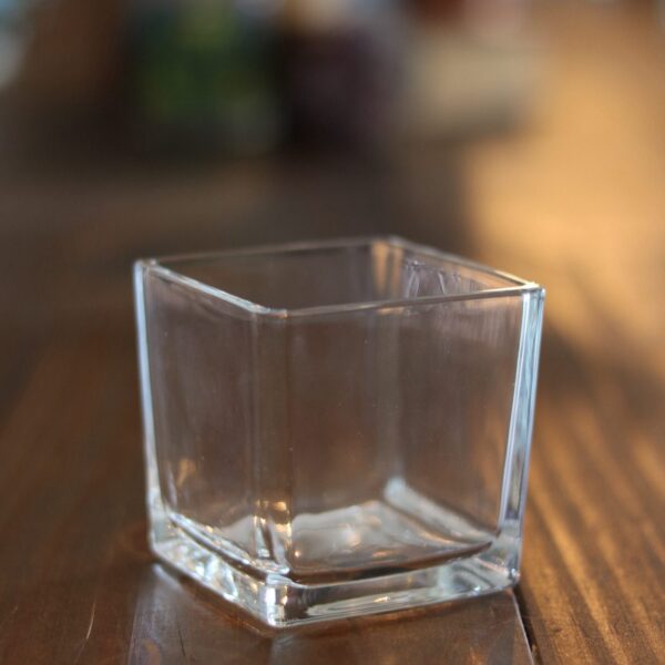 Pote Vidro /Copo Vela Candle Square 300 ml