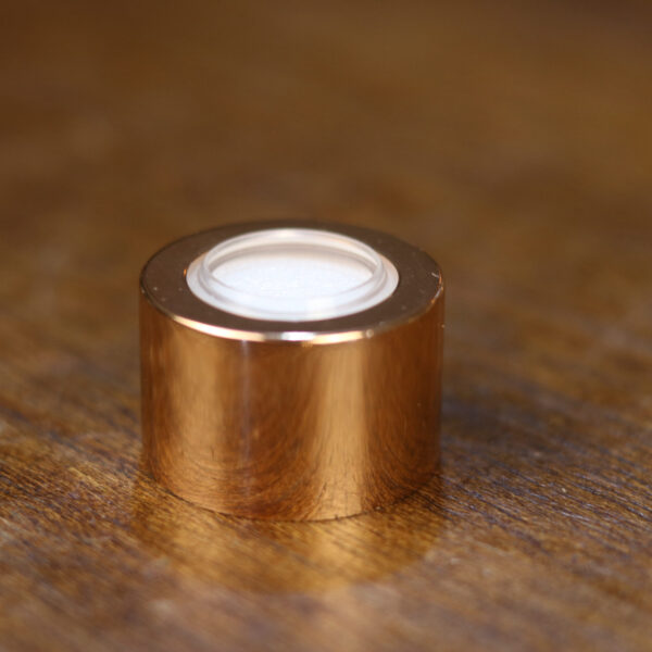 Tampa Com Furo Luxo Rose Gold R28/410