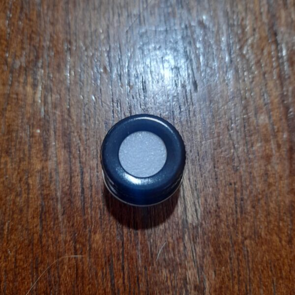 Tampa Alumínio C furo Preta R 18