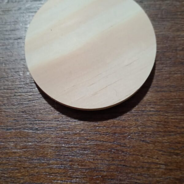 Tampa Madeira Para Copo 70 ml 51X45,3X10MM