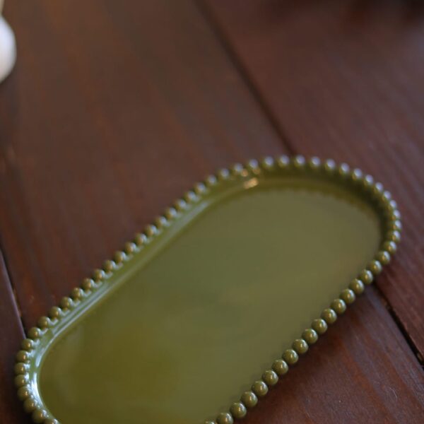 Bandeja Acrílico Verde decorativa e moderna