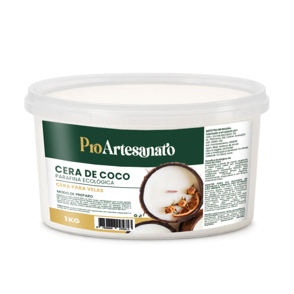 Cera de Coco Vegetal 1 kg