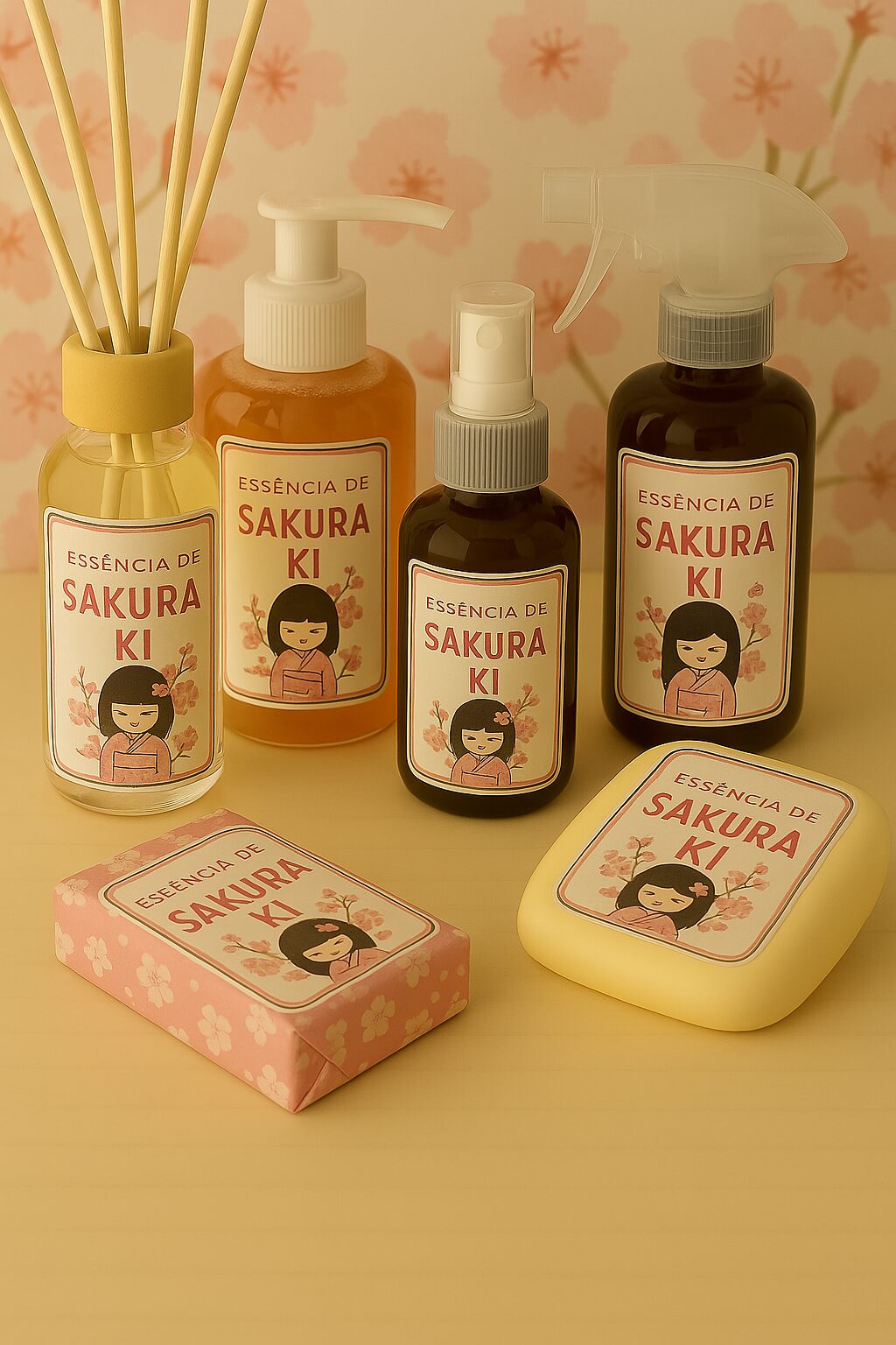 Essência Inspirada na Sakura Ki 100 ml