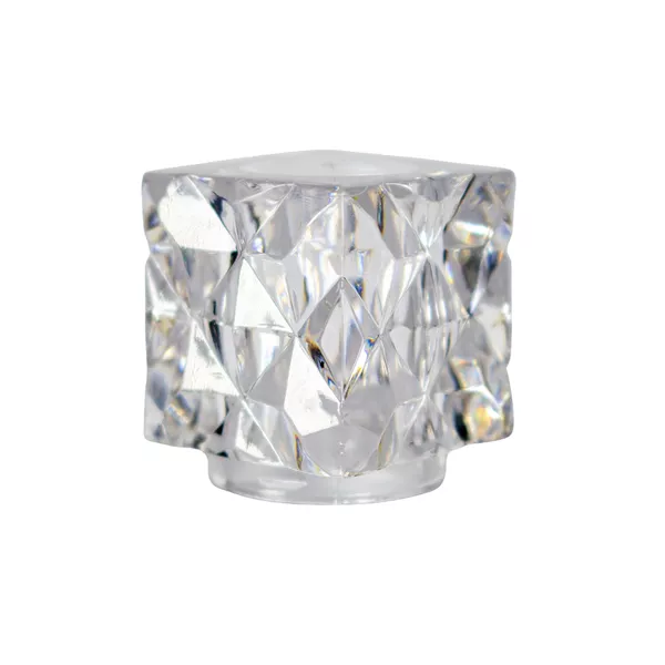 SOBRETAMPA STRASS EASY LOCK B.15 GLASS TRANSPARENTE