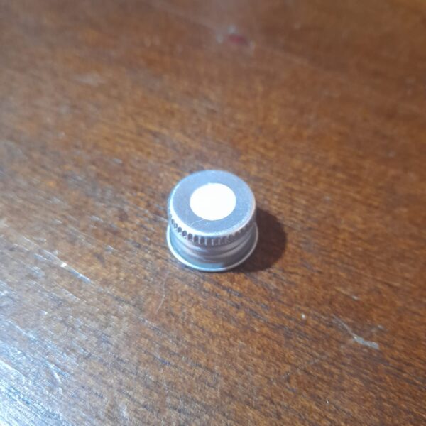 Tampa Aluminio C furo Prata R 18